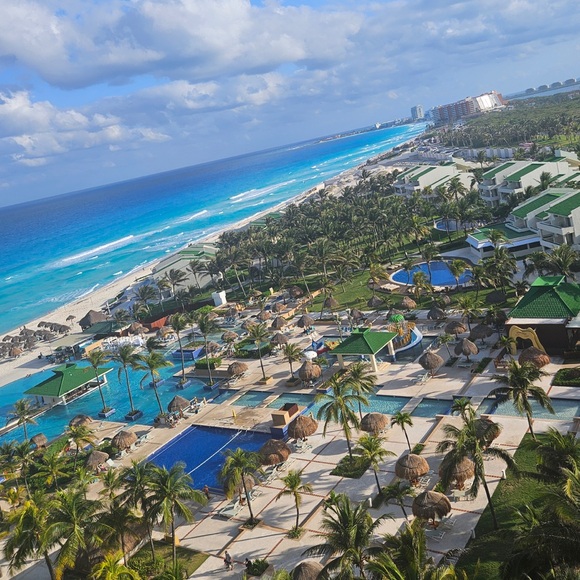 ANA tankini top size (8) colorful ties around neck no wires coral, yellow - Picture 2 of 8